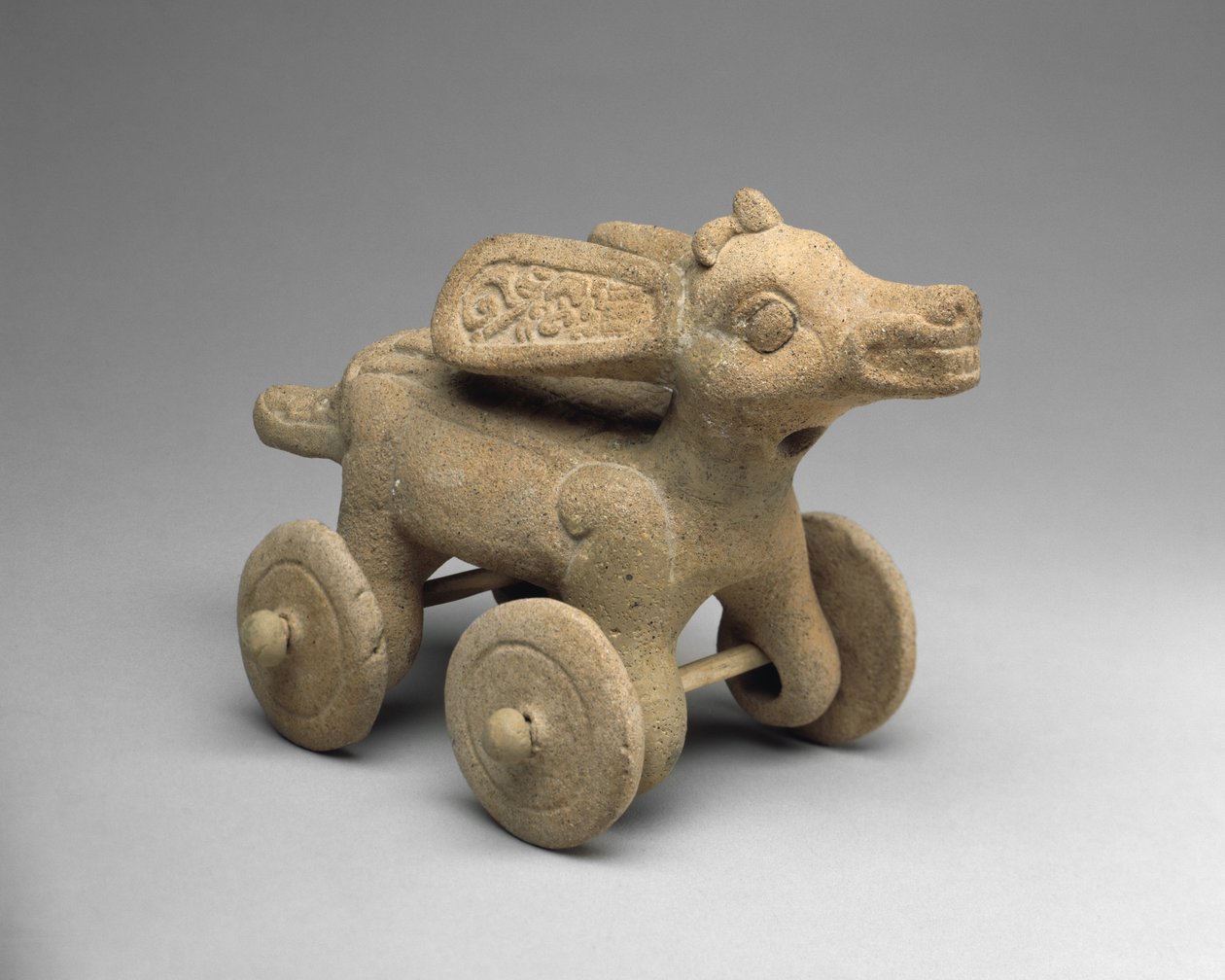 Rad-Hirsch, 300-900 n. Chr. von Veracruz Veracruz