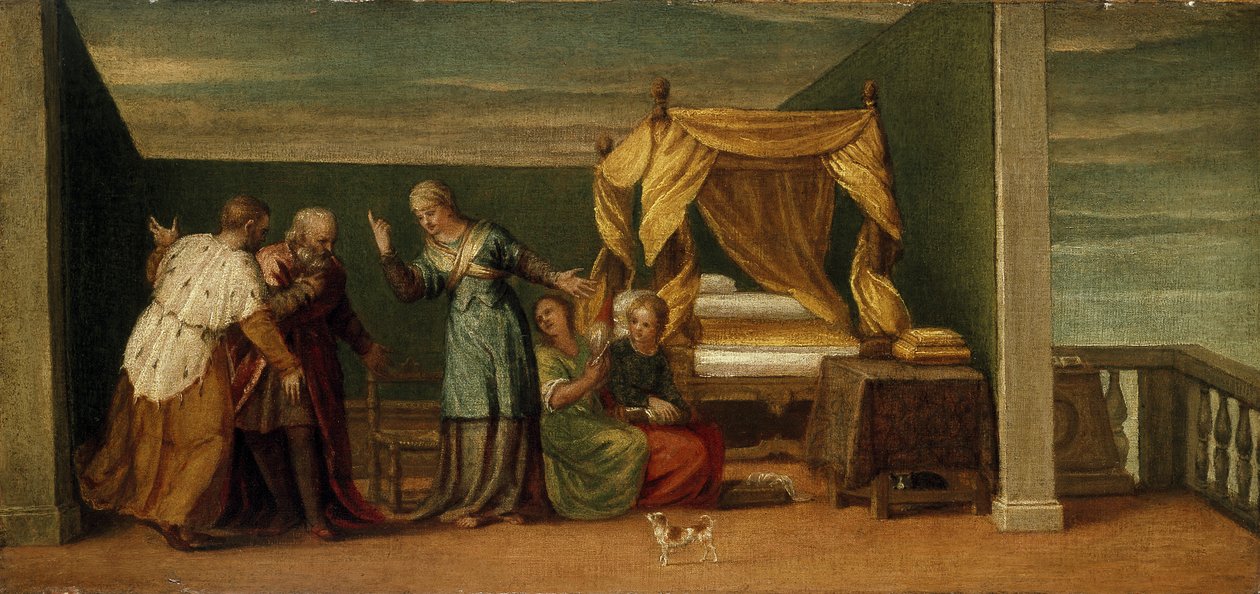 Judith empfängt die Ältesten von Bethulia, 16. Jahrhundert von Paolo Veronese