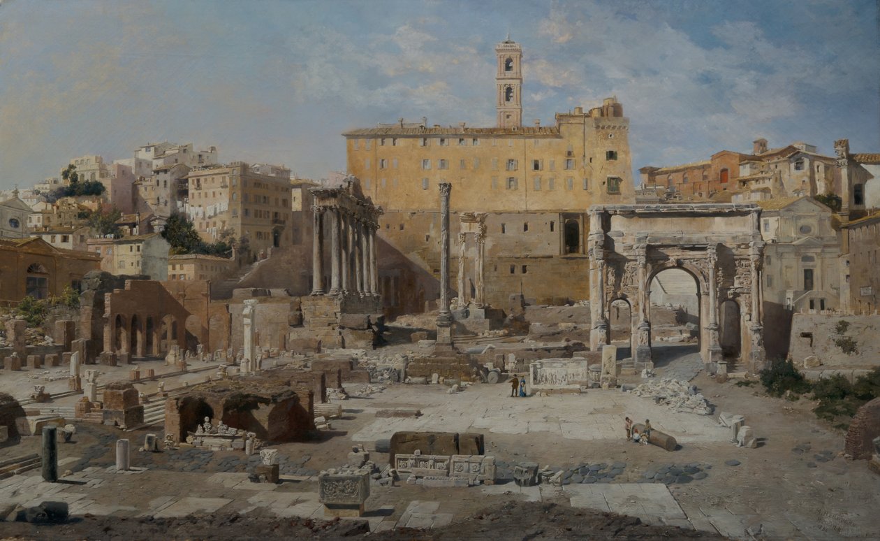 Forum Romanum von Veronika Maria Herwegen Manini