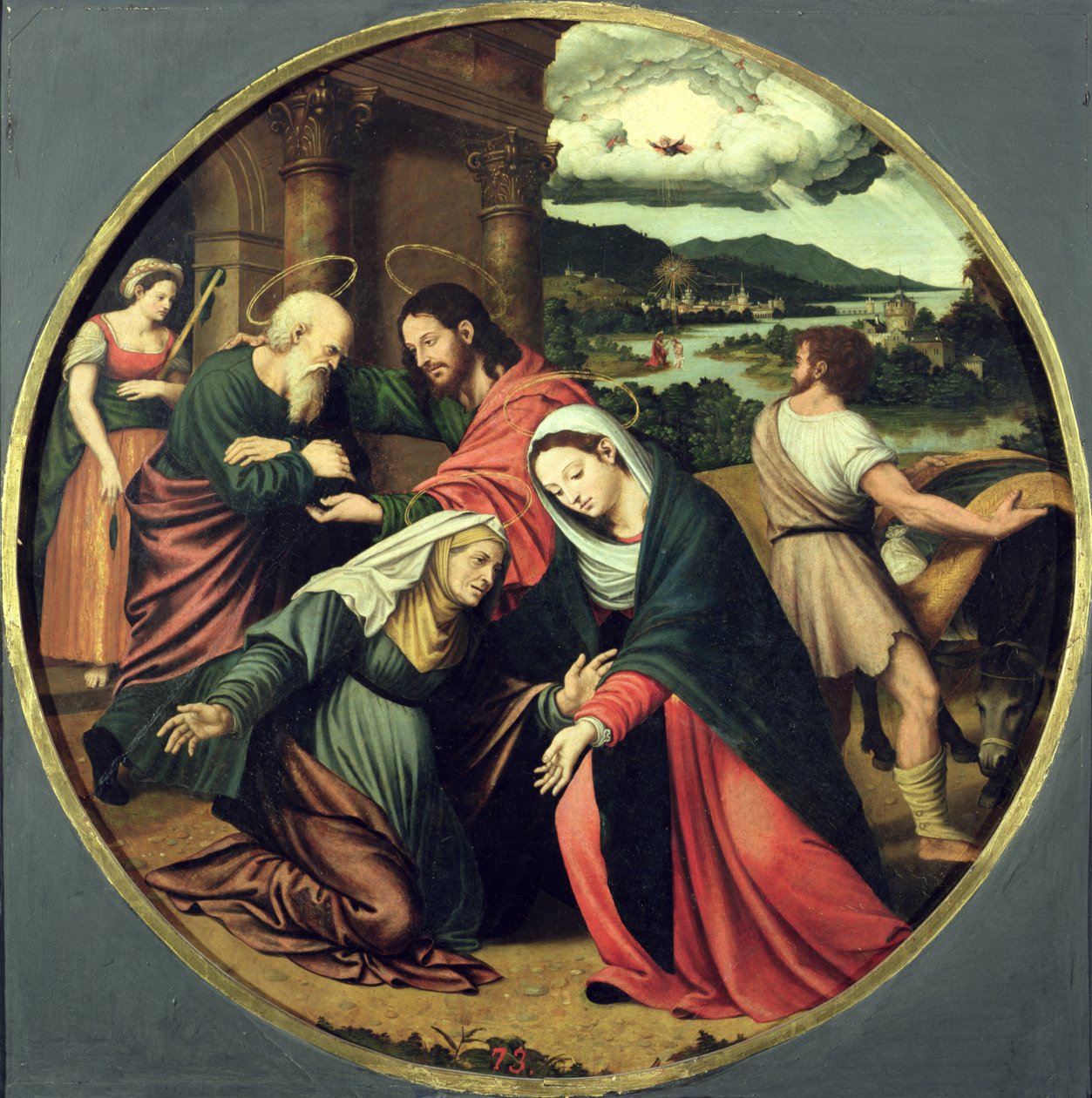 Die Heimsuchung von Vicente Juan Macip