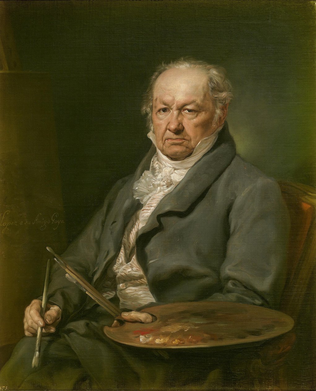 Francisco de Goya y Lucientes von Vicente Lopez y Portana