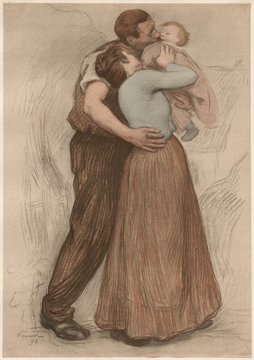 Der Kuss von Victor Emile Prouve