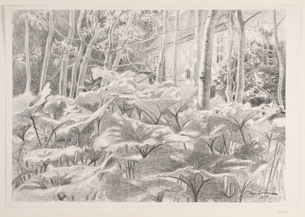 Aus einem Garten von Viggo Langer
