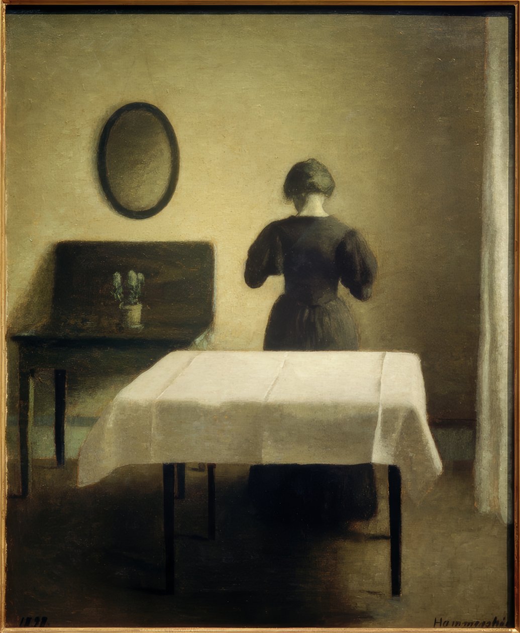 Interieur, 1898 von Vilhelm Hammershoi