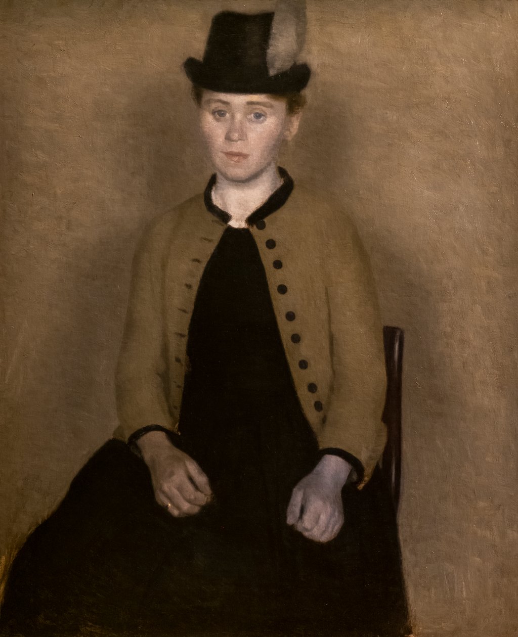 Porträt von Ida Ilsted von Vilhelm Hammershoi