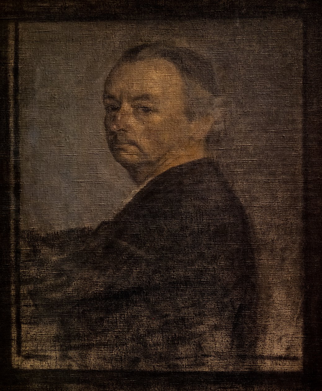 Selbstporträt von Vilhelm Hammershoi