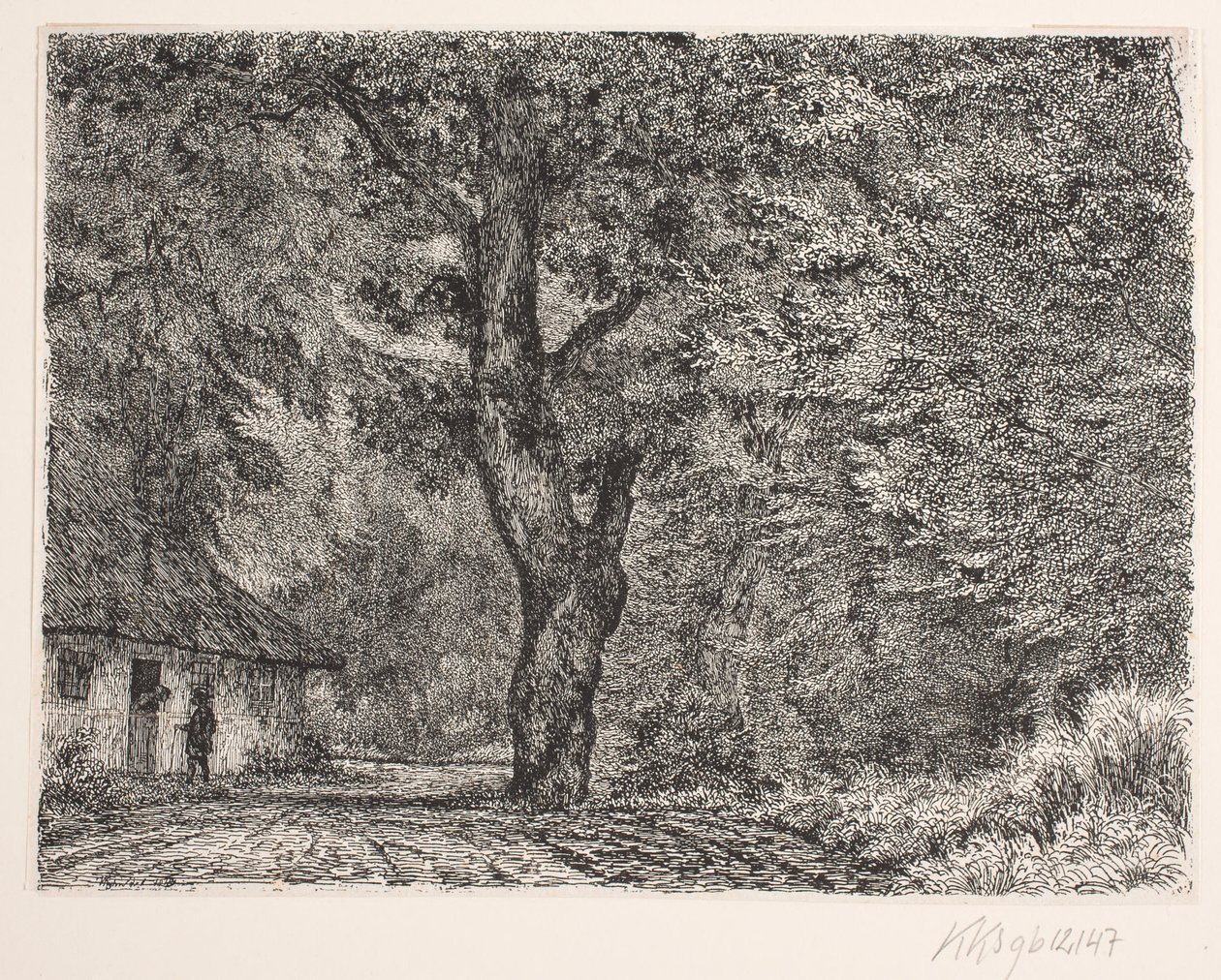 Das Haus im Wald von Vilhelm Kyhn