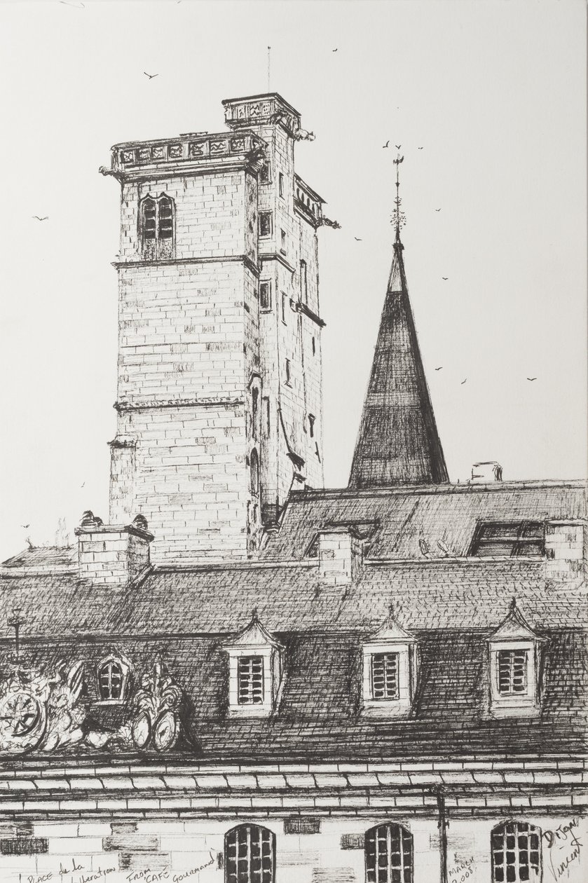 Dijon Dächer, Frankreich, 2008 von Vincent Alexander Booth
