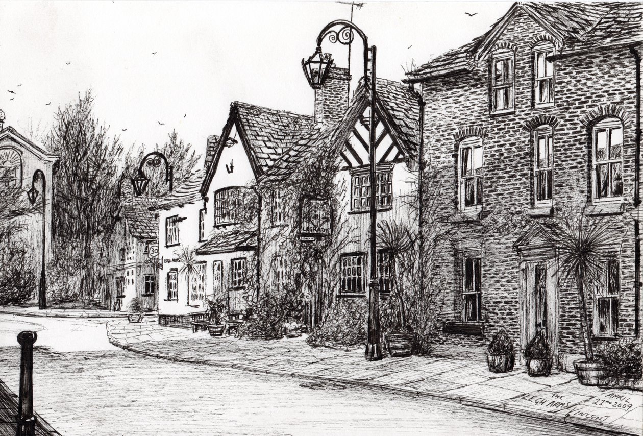 Leigh Arms Prestbury, 2009 von Vincent Alexander Booth