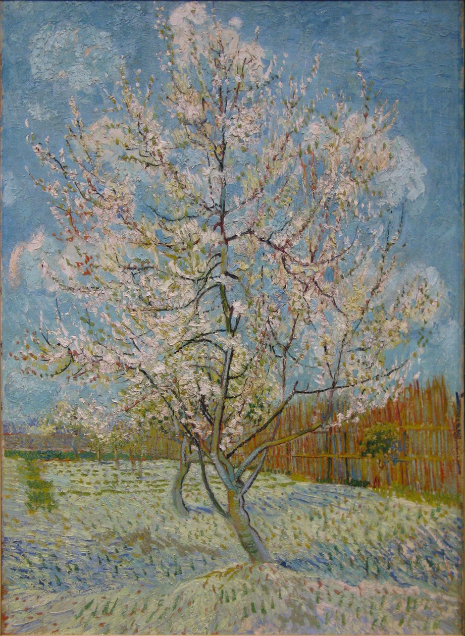 Der rosa Pfirsichbaum von Vincent van Gogh