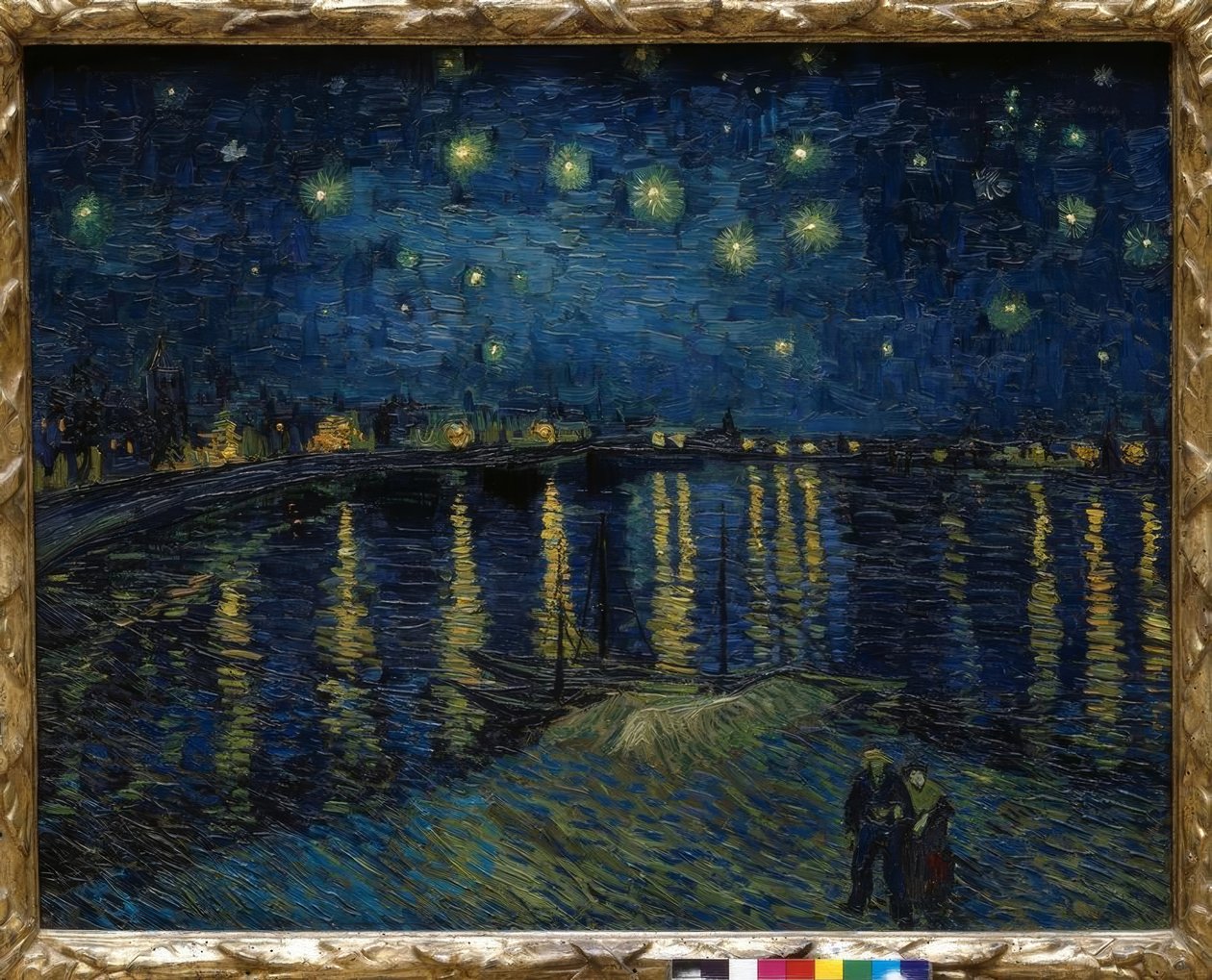 Sternennacht über der Rhône von Vincent van Gogh