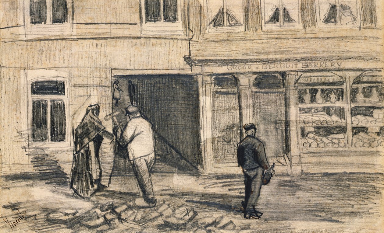 Die Bäckerei in de Geest, 1882 von Vincent van Gogh