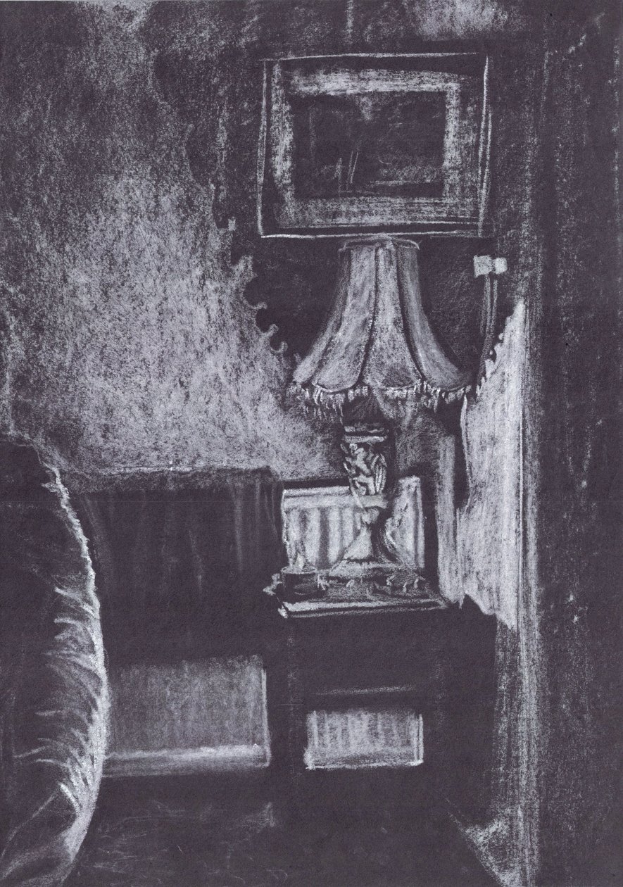 Lampe im Kerzenlicht von Vincent Alexander Booth