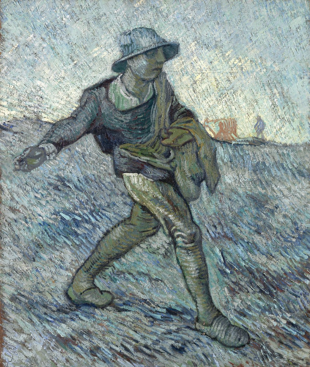 Der Sämann nach Millet, 1890 von Vincent van Gogh