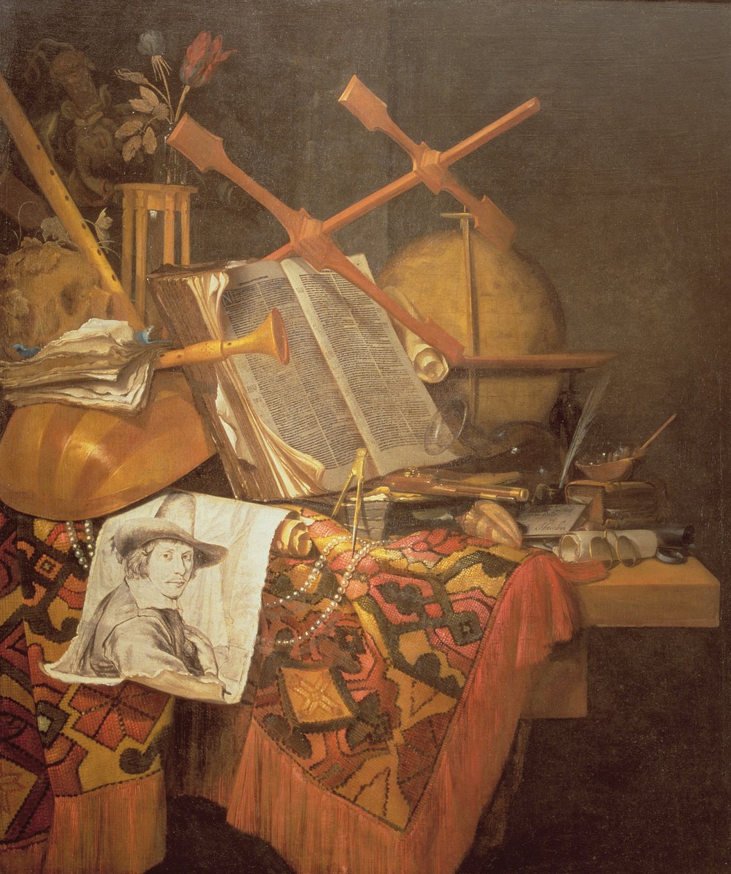 Vanitas von Vincent Laurensz van der Vinne