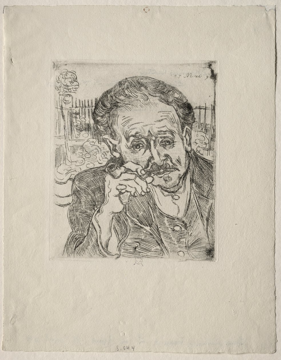 Dr. Gachet, 1890 von Vincent van Gogh