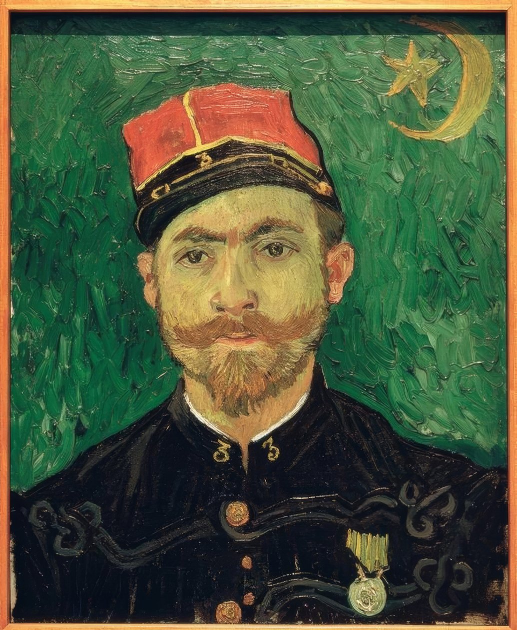 Porträt von Milliet von Vincent van Gogh