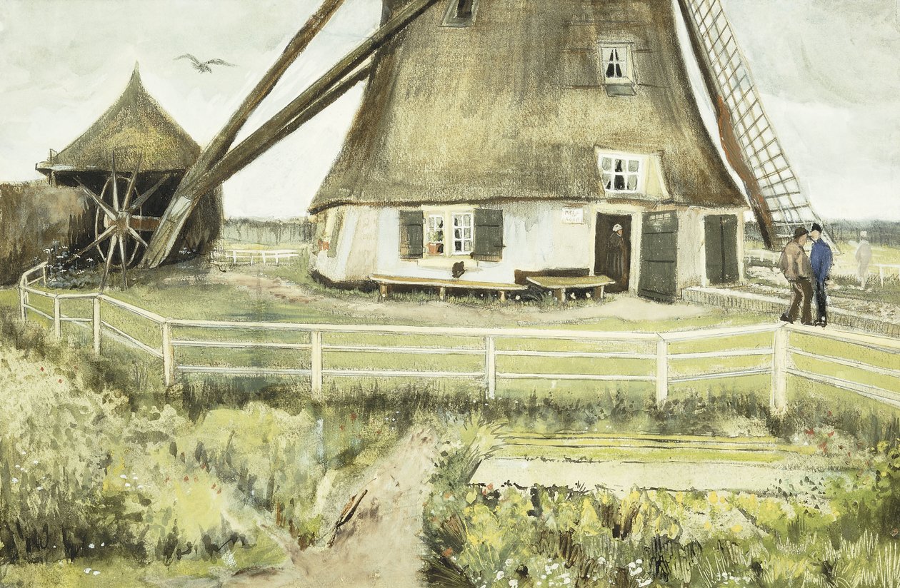 Die Mühle, 1881 von Vincent van Gogh