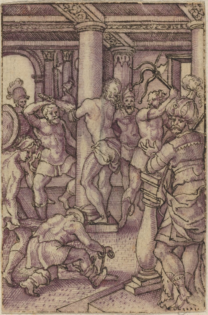 Christus an der Säule von Virgil Solis