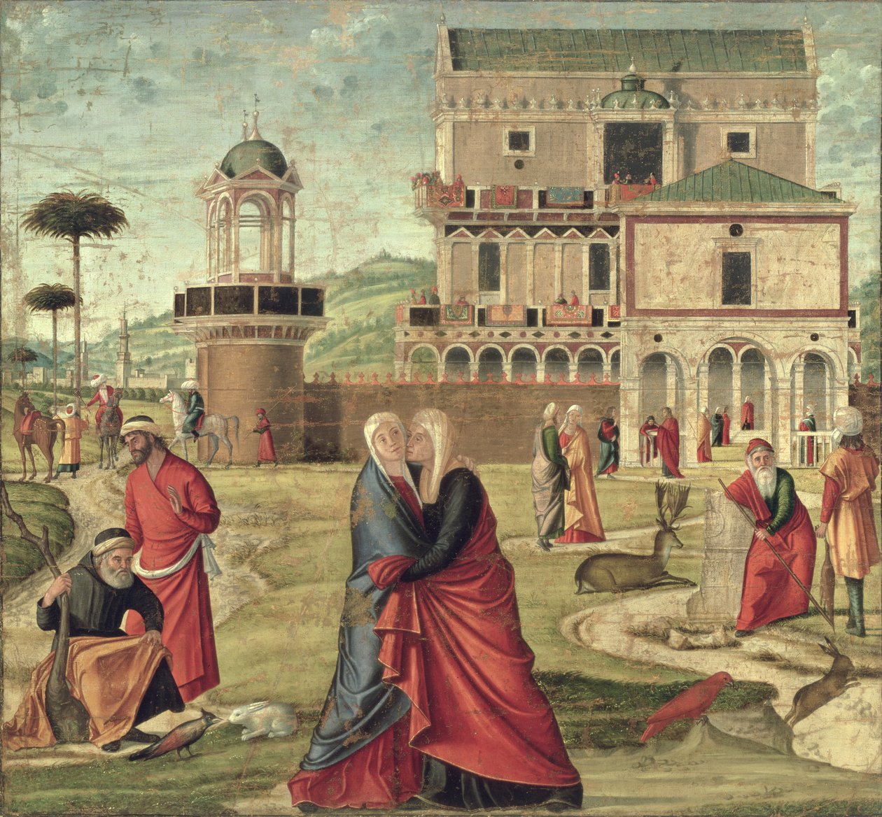 Die Heimsuchung von Vittore Carpaccio