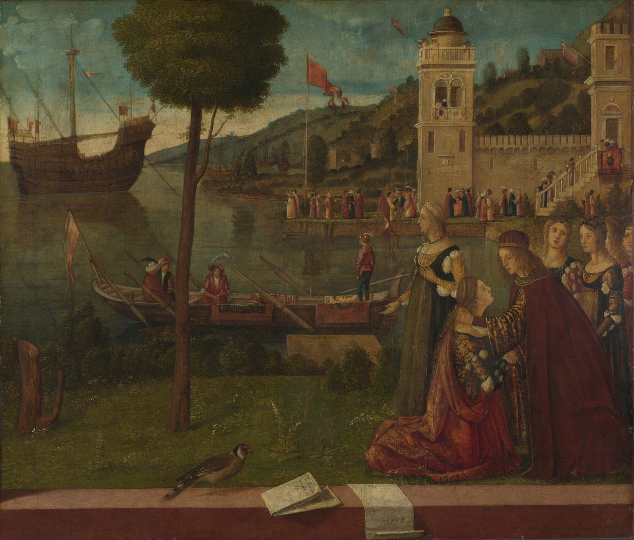 Die Abreise von Ceyx von Vittore Carpaccio