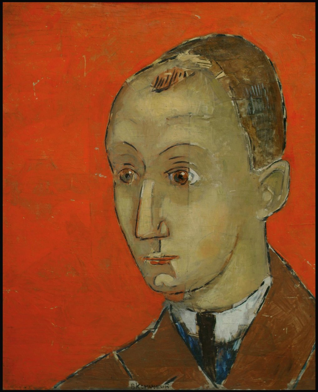 Selbstporträt von Vladimir Alexeevich Komarovsky