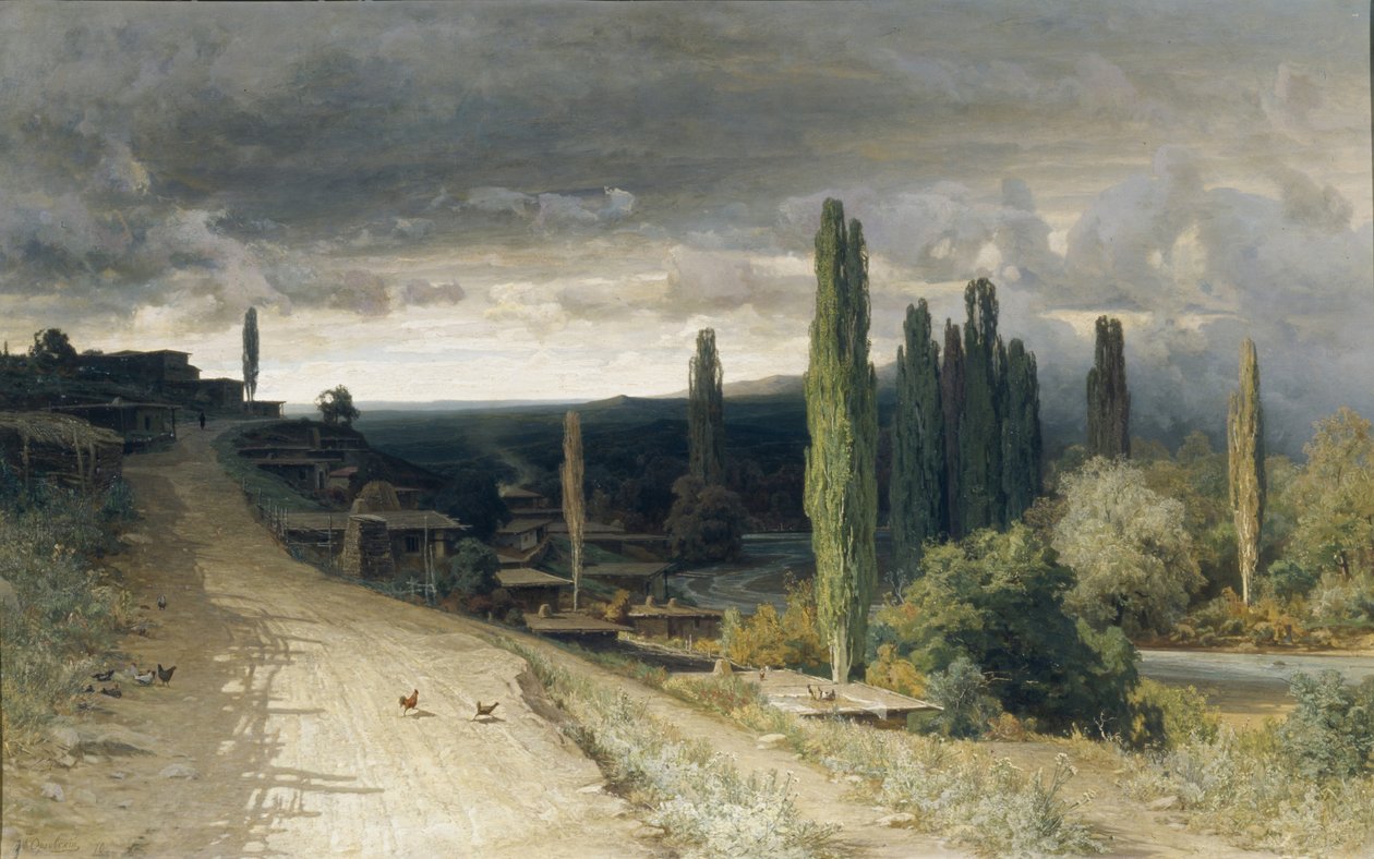 In Alushta, 1860 von Vladimir Donatovich Orlovsky