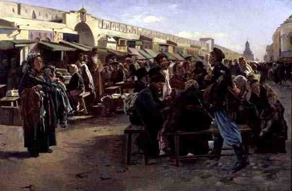 Am Mittag von Vladimir Egorovic Makovsky