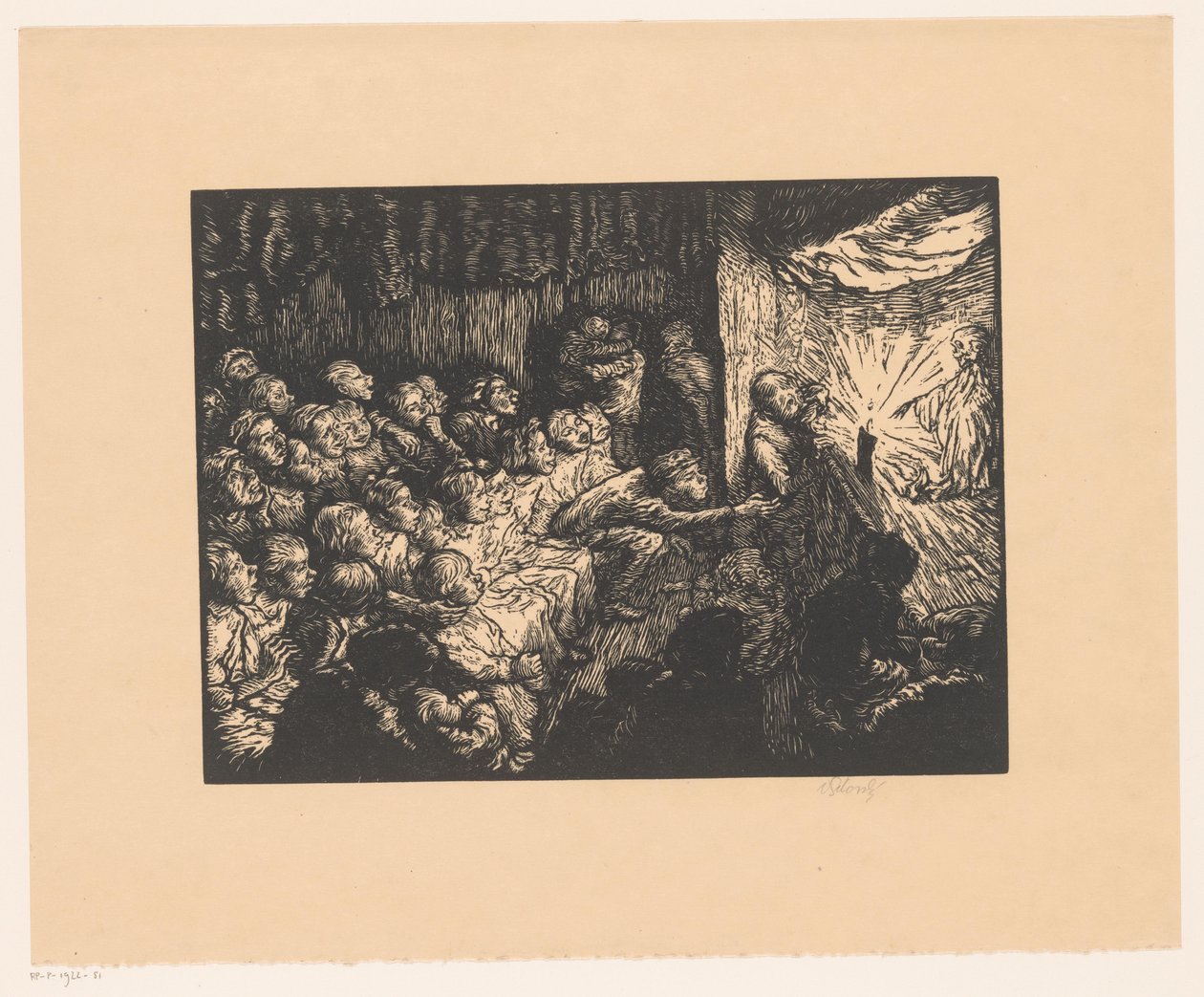 Puppentheater von Vladimir Silovsky (signed by artist)