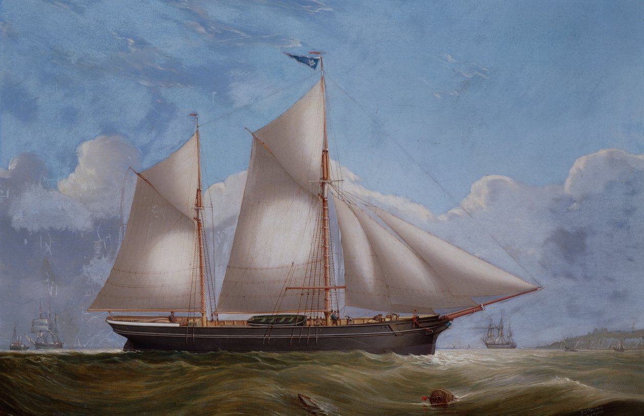 Schiffe vor Sunderland von W.T. Baldwin