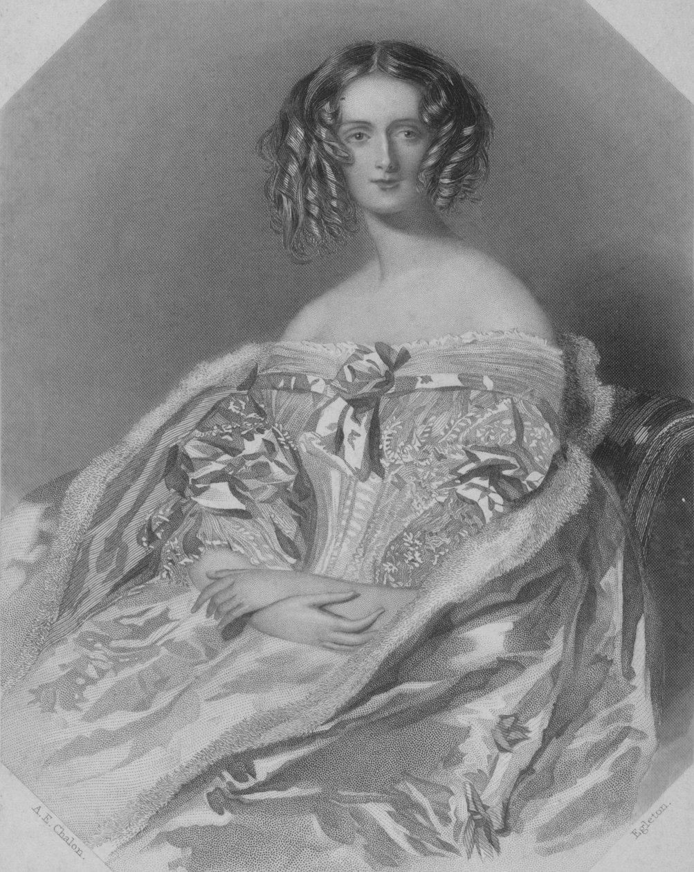 Die Marquise von Aylesbury, 1840 von W. H. Egleton