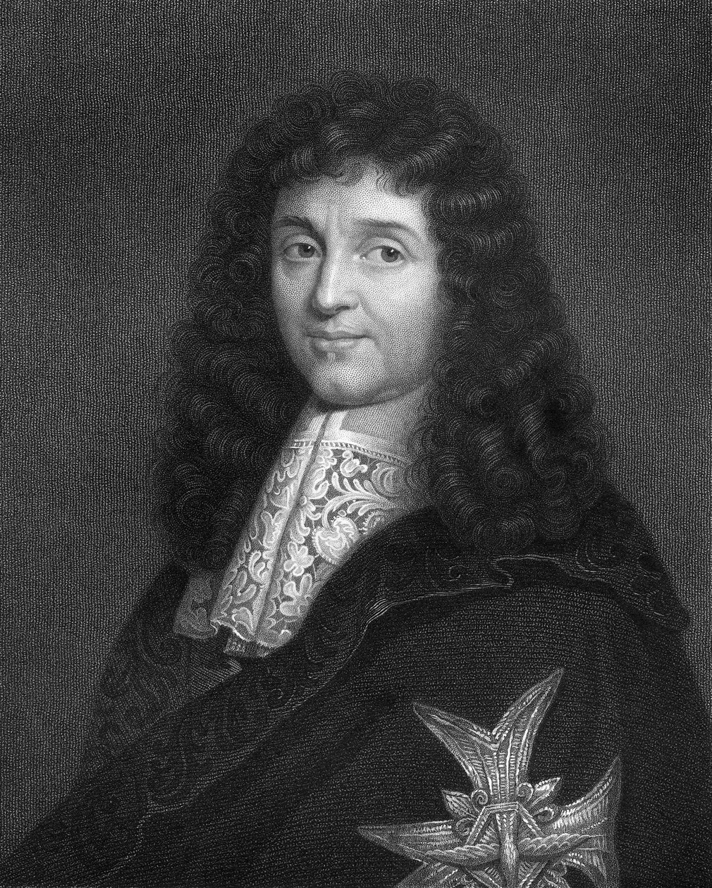 Jean-Baptiste Colbert, französischer Staatsmann des 17. Jahrhunderts, 1836 von W. Holl
