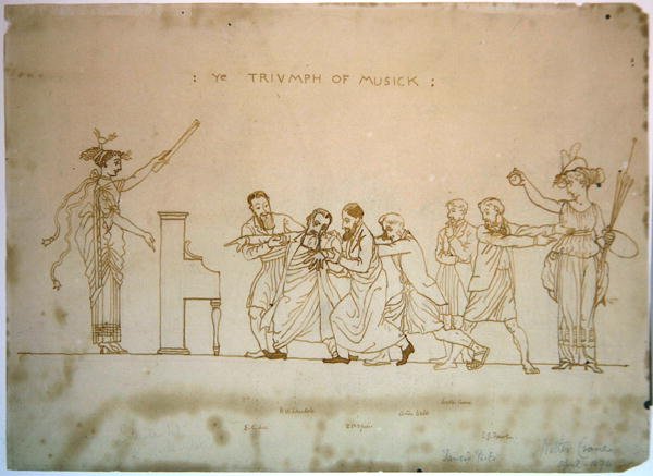 Der Triumph der Musik von Walter Crane