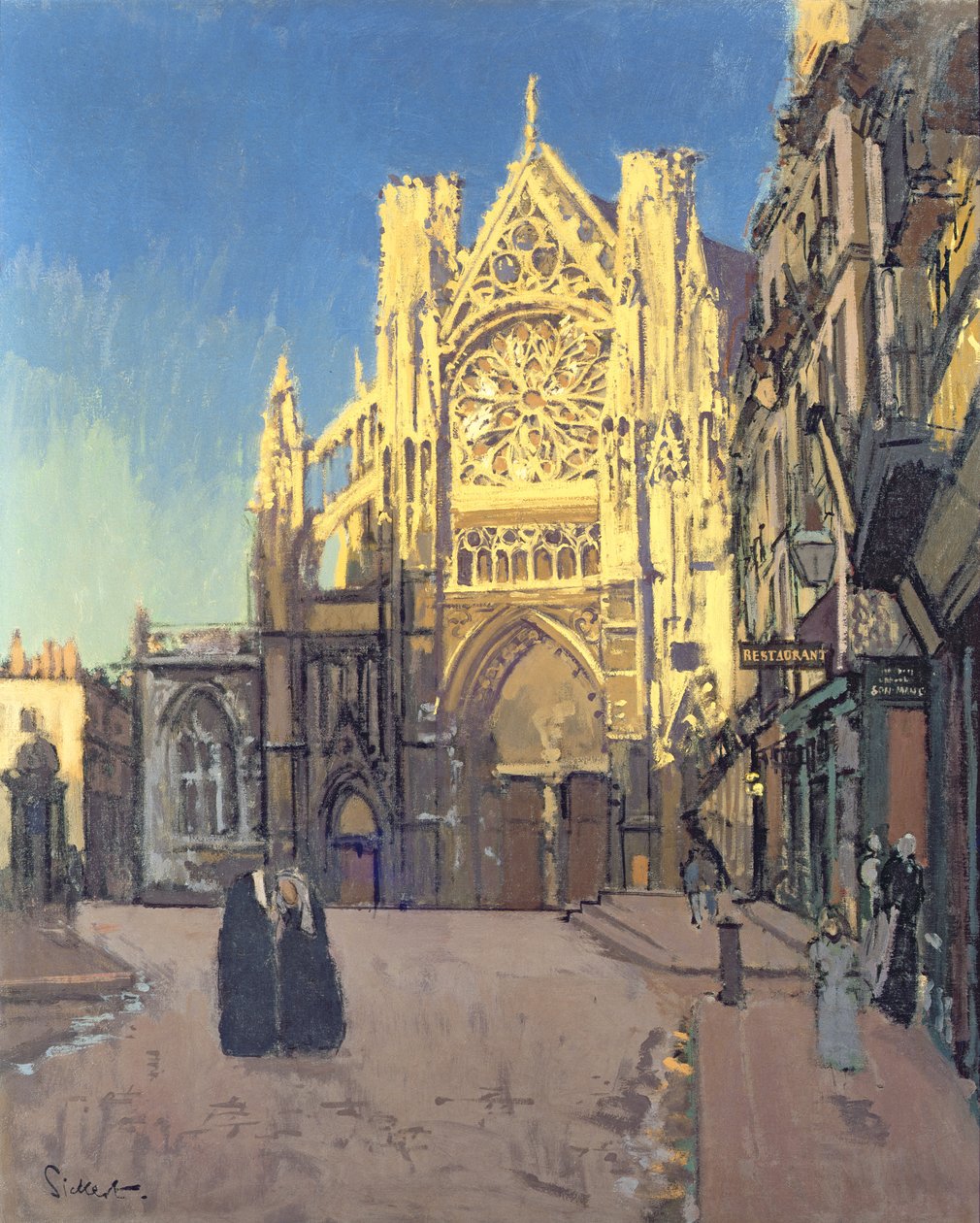 St. Jacques, Dieppe von Walter Richard Sickert