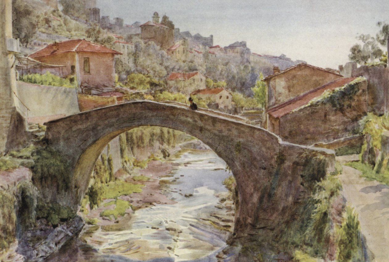 La Rocca, San Remo von Walter Frederick Roofe Tyndale