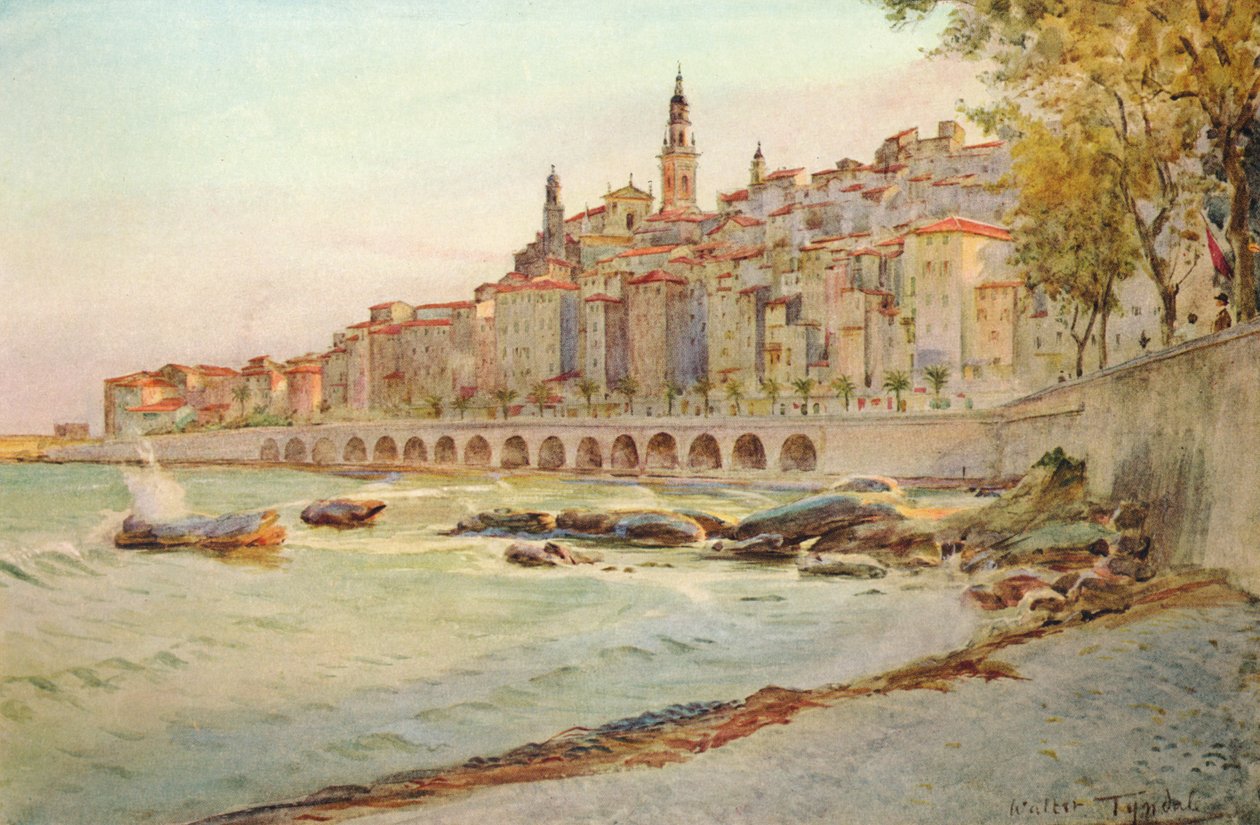 Mentone, von Garavan von Walter Frederick Roofe Tyndale