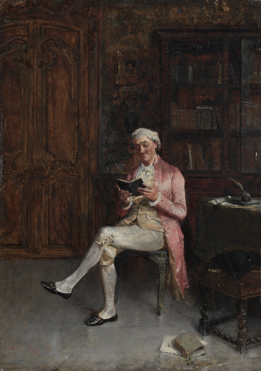 Ein Philosoph, 1882 von Walter Gay