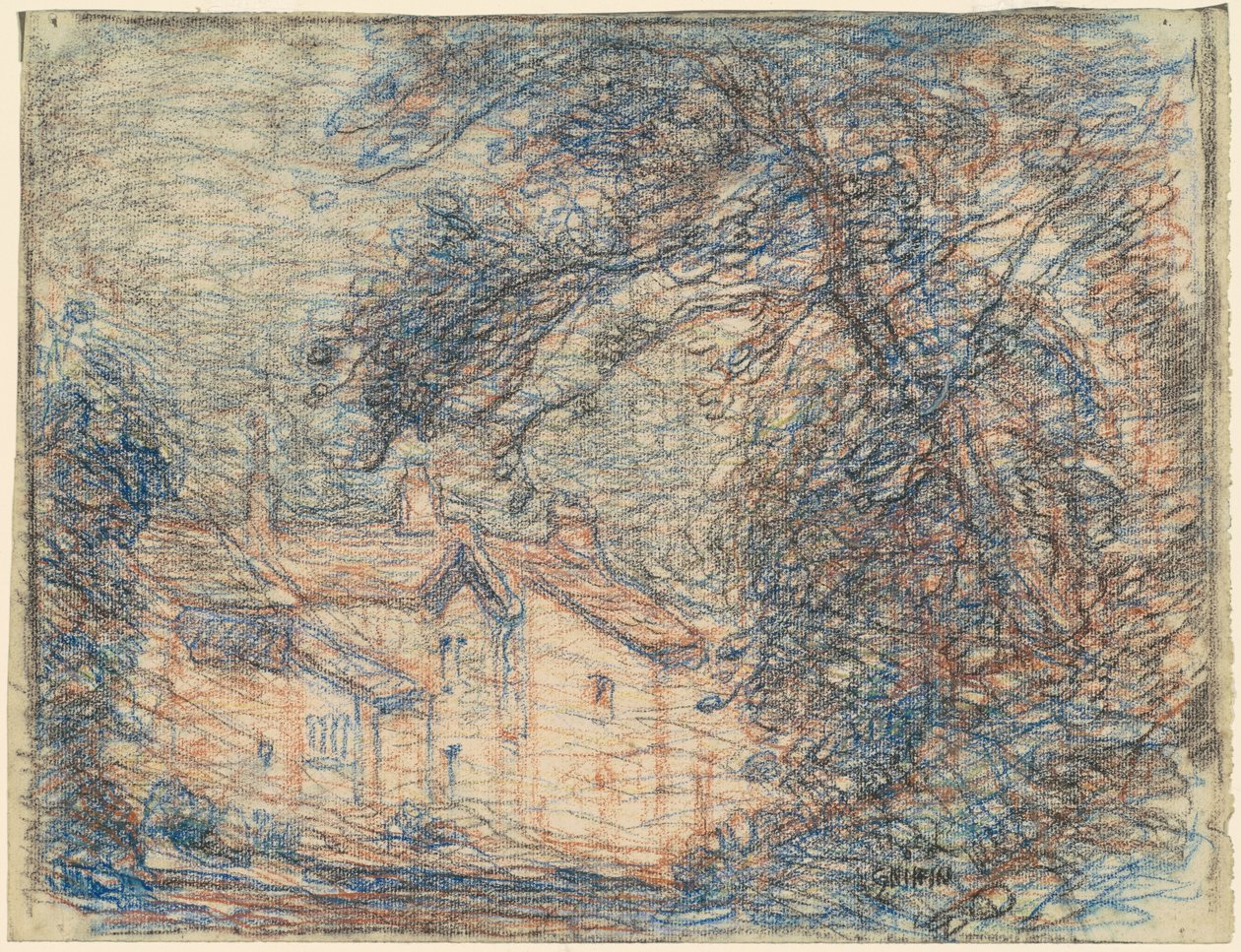 Dorfstraße von Walter Griffin