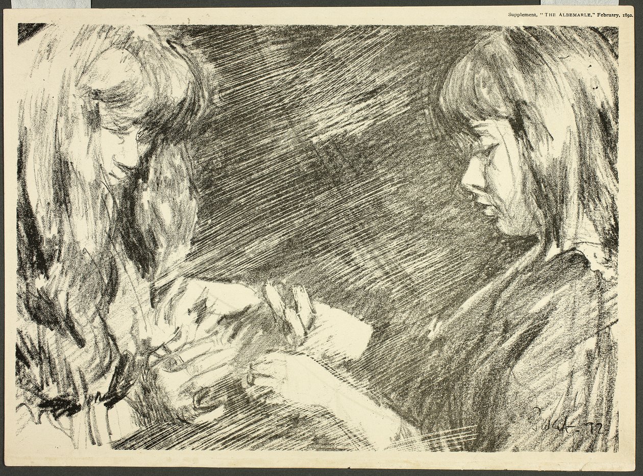 Fadenspiel von Walter Richard Sickert
