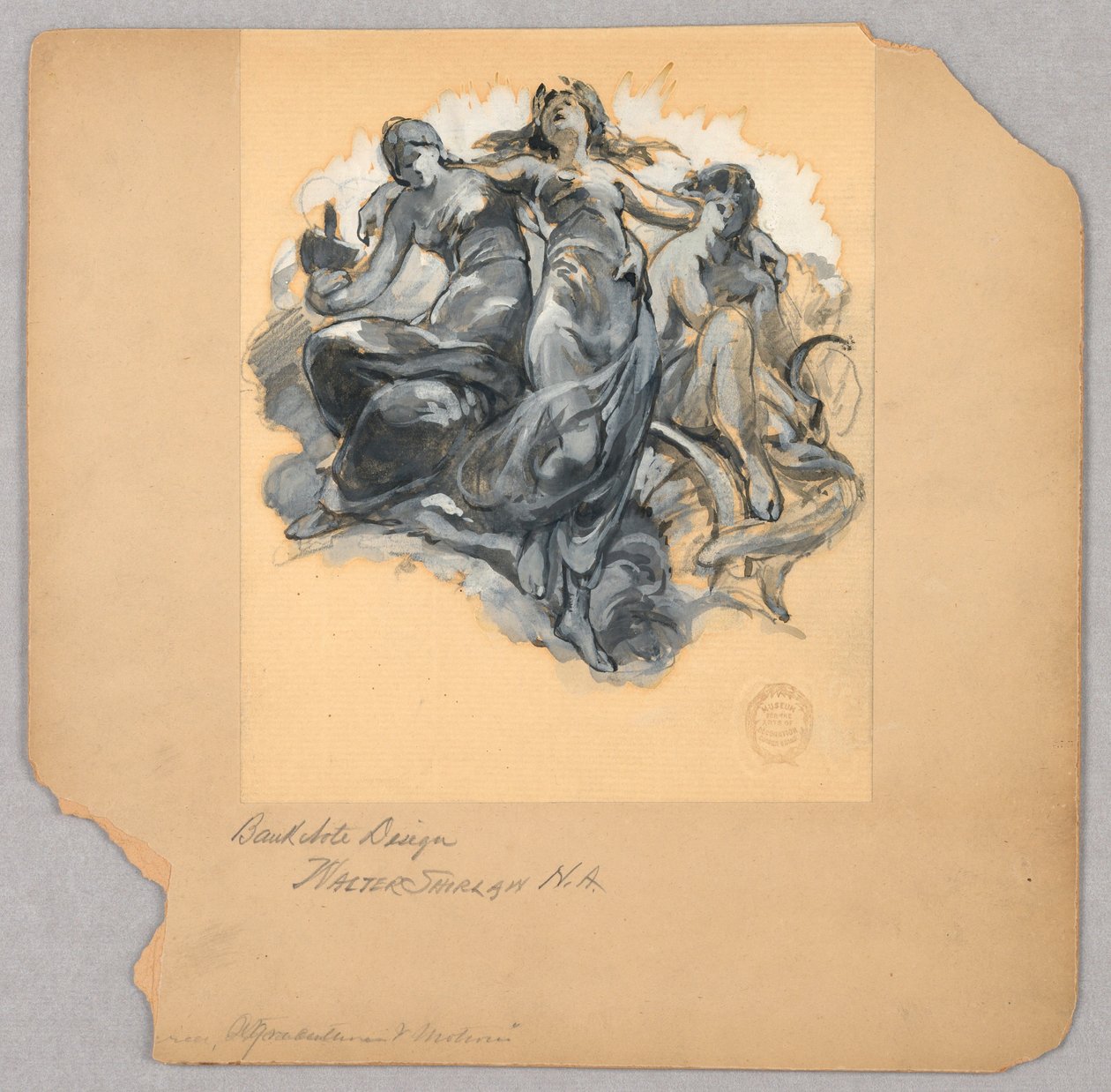 Banknotendesign von Walter Shirlaw