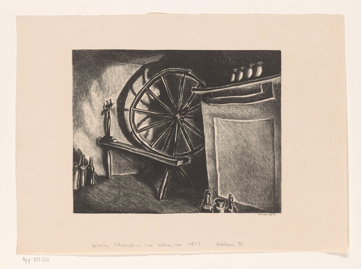 Spinnrad von Wanda Gág (signed by artist)