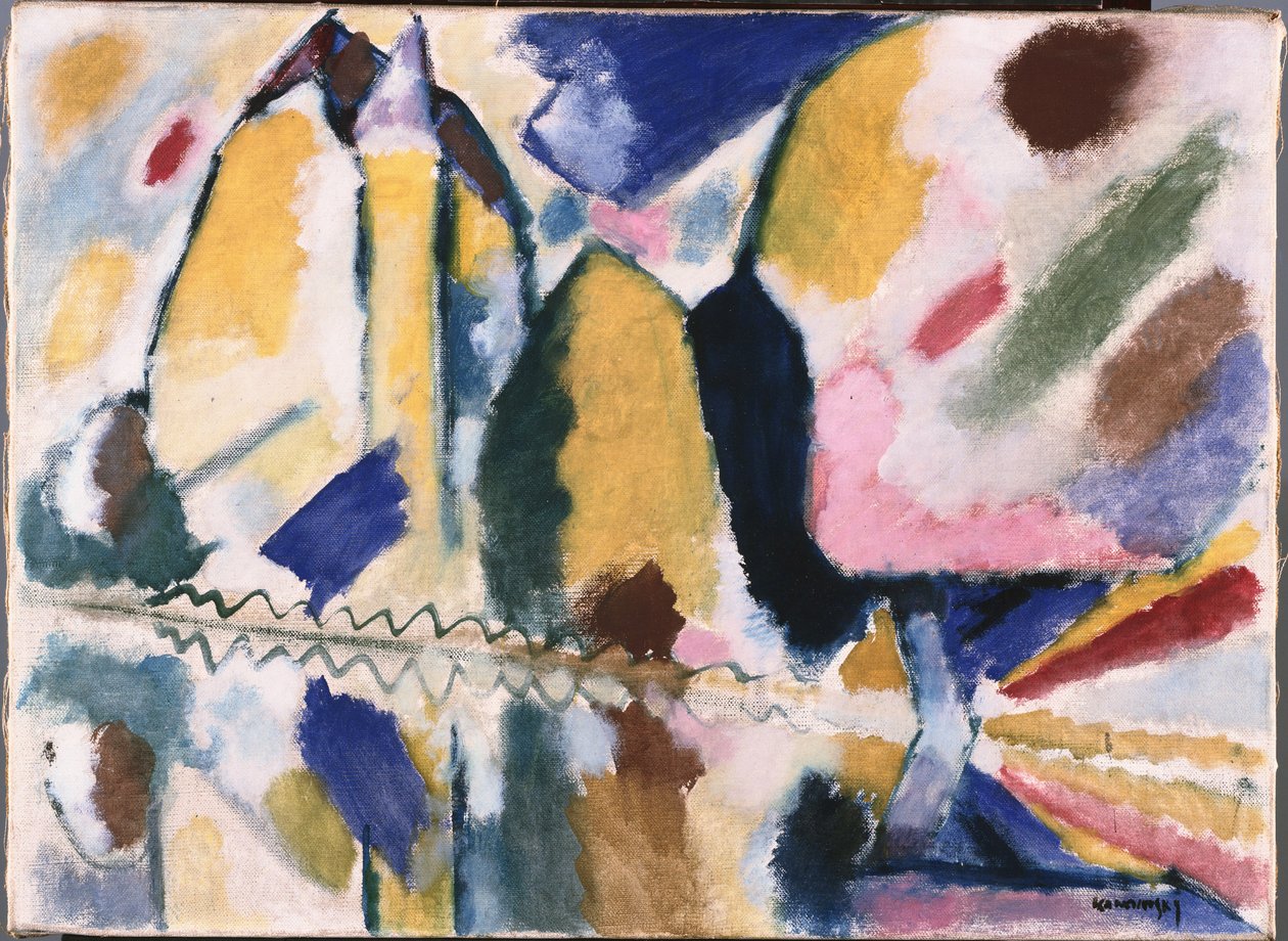 Herbst-II von Wassily Kandinsky