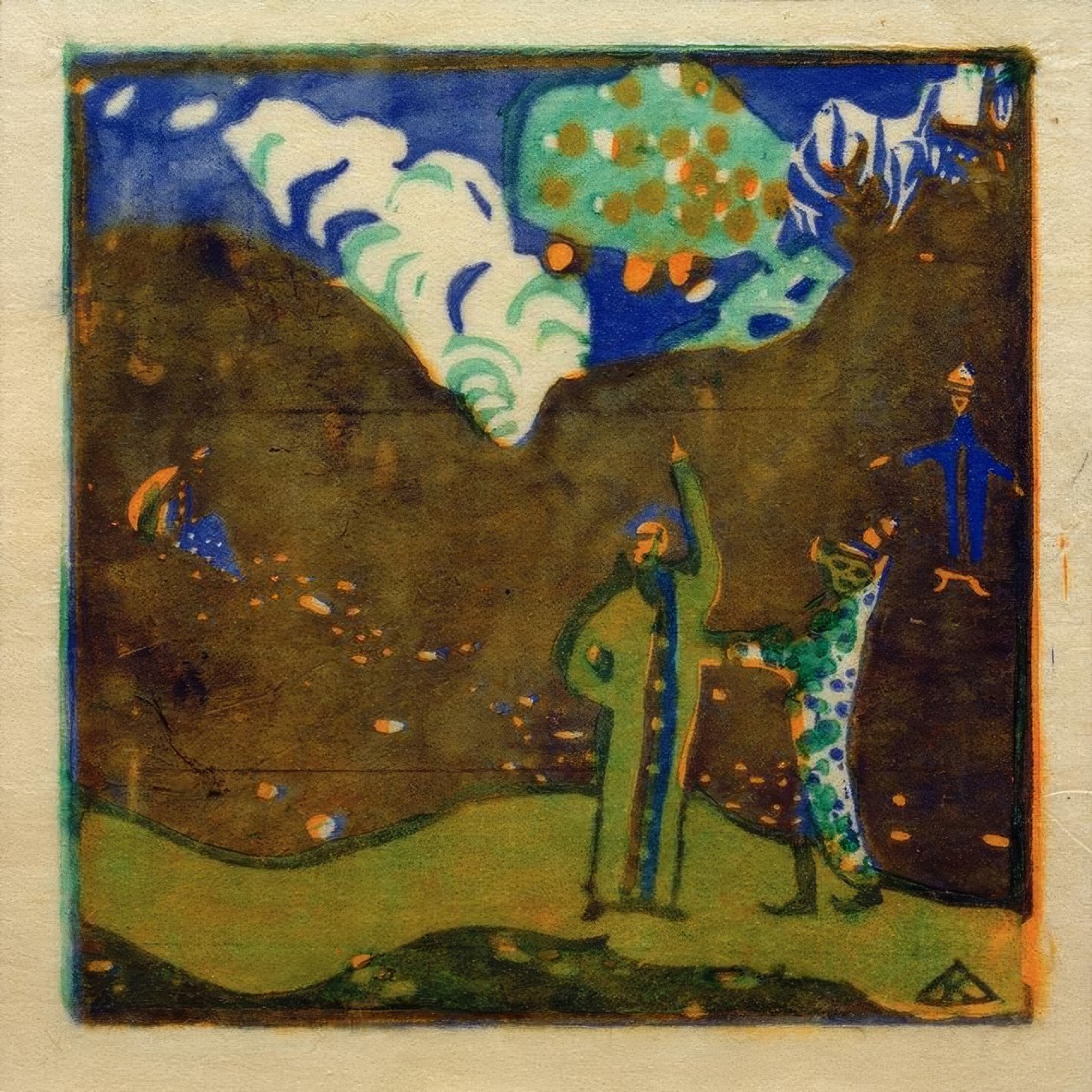 Apfelbaum von Wassily Kandinsky