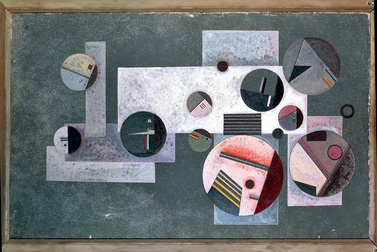 Geschlossene Kreise, 1933 von Wassily Kandinsky