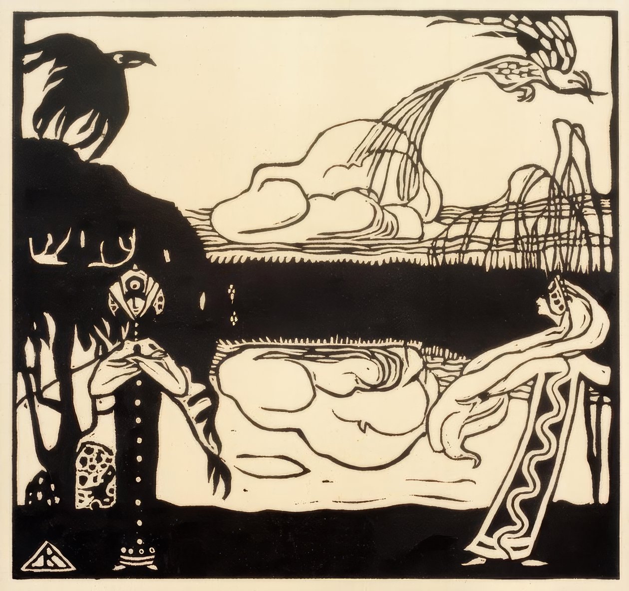 Die Vögel von Wassily Kandinsky