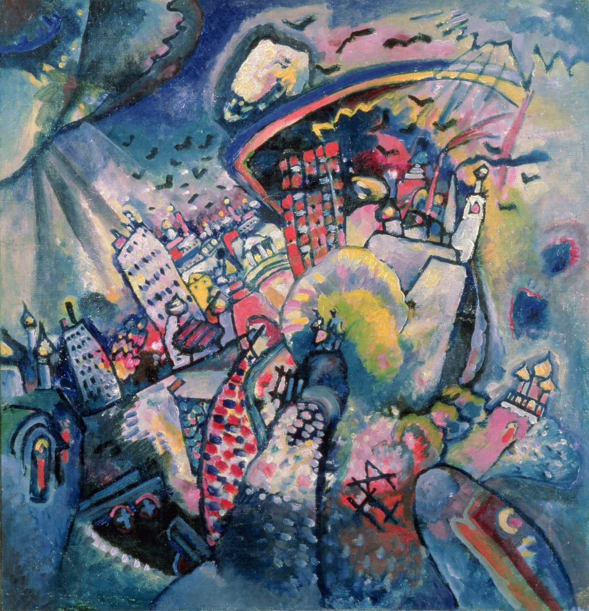 Moskau I, 1916 von Wassily Kandinsky