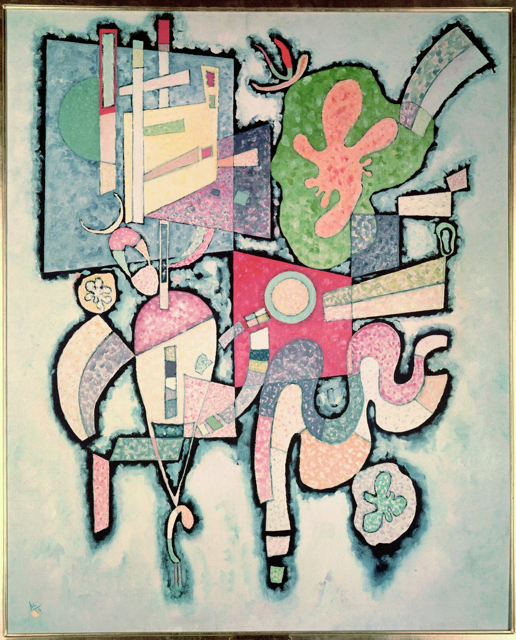 Einfache Komplexität oder, Mehrdeutigkeit, 1939 von Wassily Kandinsky