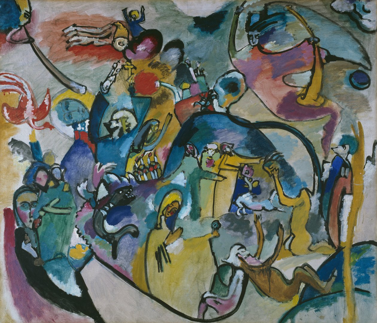 Allerheiligen II von Wassily Kandinsky