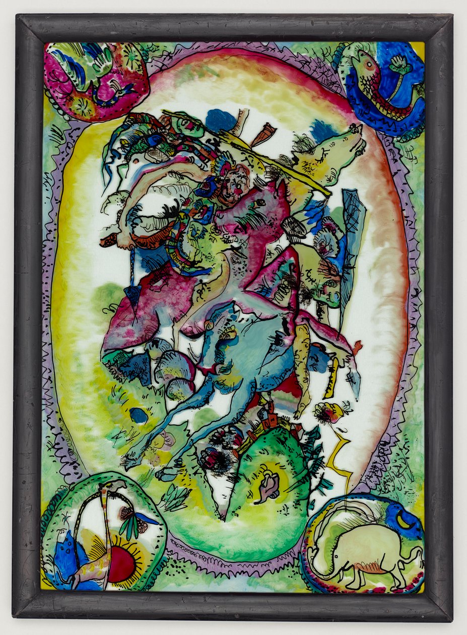 Apokalyptische Reiter II von Wassily Kandinsky