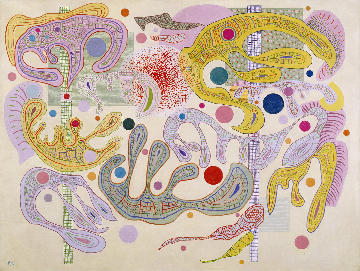 Launische Formen Formes capricieuses, 1937 von Wassily Kandinsky